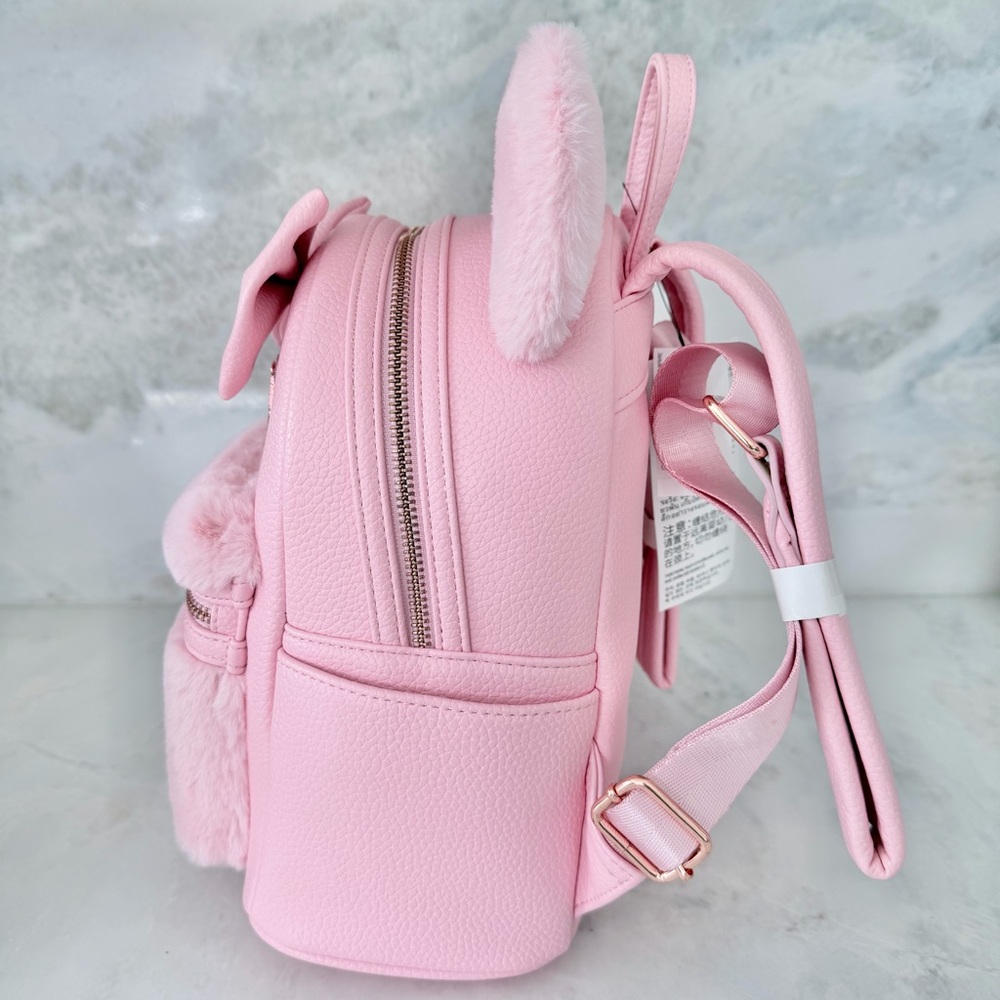 NEW Loungefly Disney Exclusive Piglet Pink Minnie Ears Backpack - Picture 4 of 5